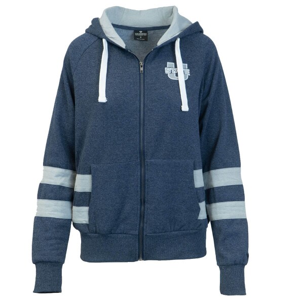 Navy full-zip Women's U-State Fleece-Lined